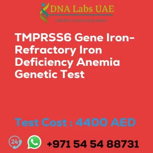 TMPRSS6 Gene Iron-Refractory Iron Deficiency Anemia Genetic Test sale cost 4400 AED