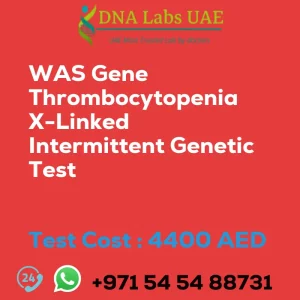 WAS Gene Thrombocytopenia X-Linked Intermittent Genetic Test sale cost 4400 AED