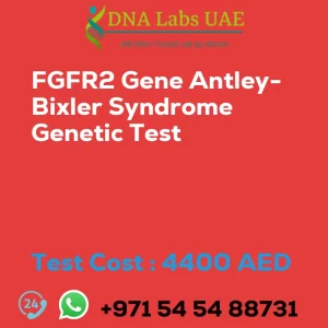 FGFR2 Gene Antley-Bixler Syndrome Genetic Test sale cost 4400 AED