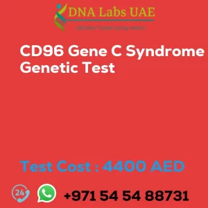 CD96 Gene C Syndrome Genetic Test sale cost 4400 AED