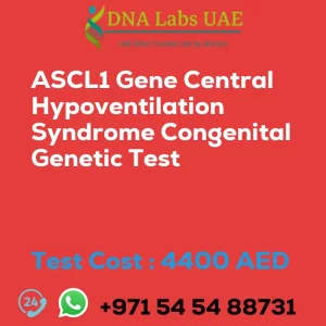 ASCL1 Gene Central Hypoventilation Syndrome Congenital Genetic Test sale cost 4400 AED