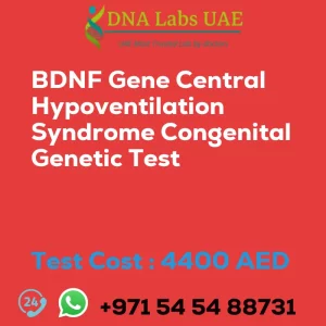 BDNF Gene Central Hypoventilation Syndrome Congenital Genetic Test sale cost 4400 AED