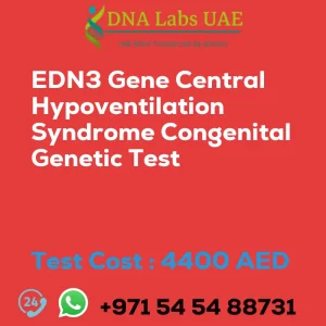 EDN3 Gene Central Hypoventilation Syndrome Congenital Genetic Test sale cost 4400 AED