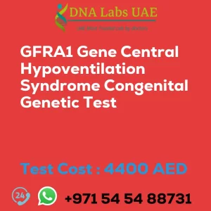 GFRA1 Gene Central Hypoventilation Syndrome Congenital Genetic Test sale cost 4400 AED