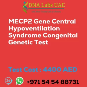 MECP2 Gene Central Hypoventilation Syndrome Congenital Genetic Test sale cost 4400 AED