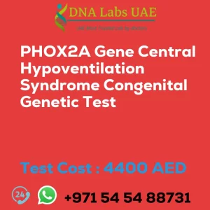 PHOX2A Gene Central Hypoventilation Syndrome Congenital Genetic Test sale cost 4400 AED