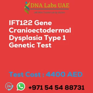 IFT122 Gene Cranioectodermal Dysplasia Type 1 Genetic Test sale cost 4400 AED