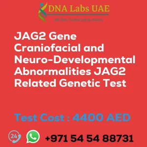 JAG2 Gene Craniofacial and Neuro-Developmental Abnormalities JAG2 Related Genetic Test sale cost 4400 AED