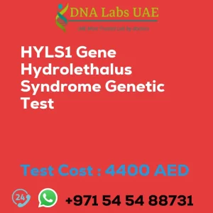 HYLS1 Gene Hydrolethalus Syndrome Genetic Test sale cost 4400 AED