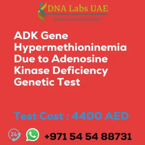 ADK Gene Hypermethioninemia Due to Adenosine Kinase Deficiency Genetic Test sale cost 4400 AED