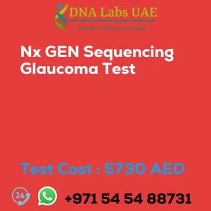 Nx GEN Sequencing Glaucoma Test sale cost 5730 AED