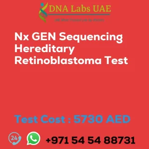 Nx GEN Sequencing Hereditary Retinoblastoma Test sale cost 5730 AED