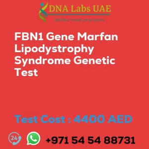 FBN1 Gene Marfan Lipodystrophy Syndrome Genetic Test sale cost 4400 AED