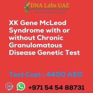 XK Gene McLeod Syndrome with or without Chronic Granulomatous Disease Genetic Test sale cost 4400 AED