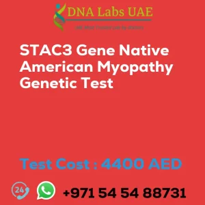 STAC3 Gene Native American Myopathy Genetic Test sale cost 4400 AED