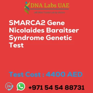 SMARCA2 Gene Nicolaides Baraitser Syndrome Genetic Test sale cost 4400 AED