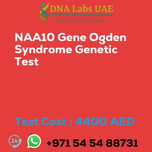 NAA10 Gene Ogden Syndrome Genetic Test sale cost 4400 AED