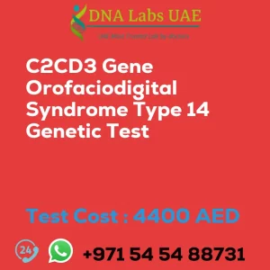 C2CD3 Gene Orofaciodigital Syndrome Type 14 Genetic Test sale cost 4400 AED