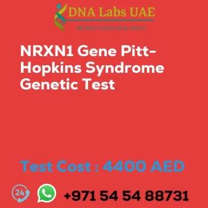 NRXN1 Gene Pitt-Hopkins Syndrome Genetic Test sale cost 4400 AED