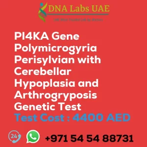 PI4KA Gene Polymicrogyria Perisylvian with Cerebellar Hypoplasia and Arthrogryposis Genetic Test sale cost 4400 AED