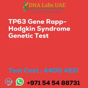 TP63 Gene Rapp-Hodgkin Syndrome Genetic Test sale cost 4400 AED