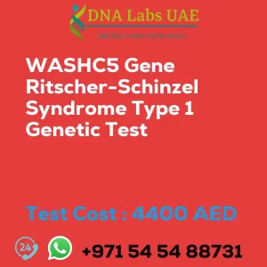 WASHC5 Gene Ritscher-Schinzel Syndrome Type 1 Genetic Test sale cost 4400 AED