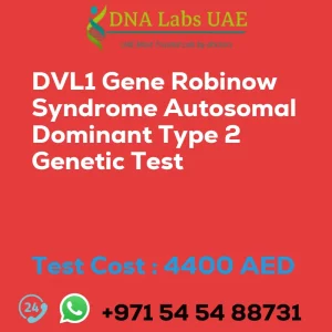 DVL1 Gene Robinow Syndrome Autosomal Dominant Type 2 Genetic Test sale cost 4400 AED