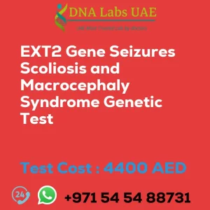 EXT2 Gene Seizures Scoliosis and Macrocephaly Syndrome Genetic Test sale cost 4400 AED