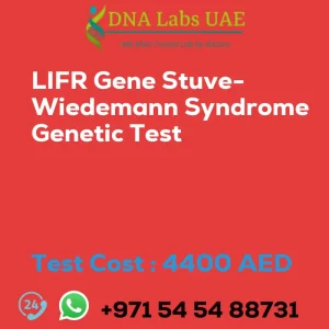 LIFR Gene Stuve-Wiedemann Syndrome Genetic Test sale cost 4400 AED