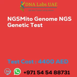 NGSMito Genome NGS Genetic Test sale cost 4400 AED