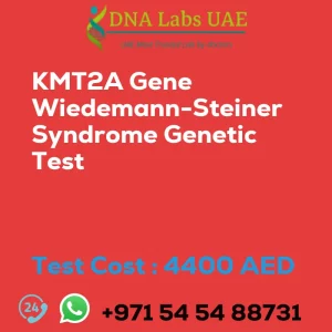 KMT2A Gene Wiedemann-Steiner Syndrome Genetic Test sale cost 4400 AED