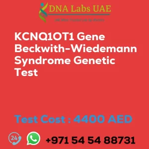 KCNQ1OT1 Gene Beckwith-Wiedemann Syndrome Genetic Test sale cost 4400 AED