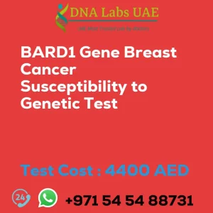 BARD1 Gene Breast Cancer Susceptibility to Genetic Test sale cost 4400 AED