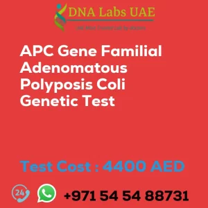 APC Gene Familial Adenomatous Polyposis Coli Genetic Test sale cost 4400 AED