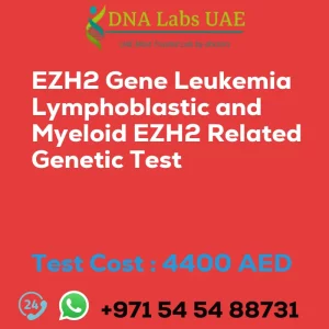 EZH2 Gene Leukemia Lymphoblastic and Myeloid EZH2 Related Genetic Test sale cost 4400 AED