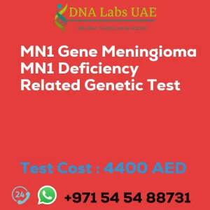 MN1 Gene Meningioma MN1 Deficiency Related Genetic Test sale cost 4400 AED