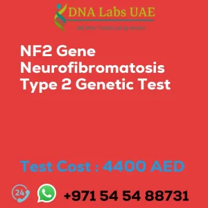 NF2 Gene Neurofibromatosis Type 2 Genetic Test sale cost 4400 AED