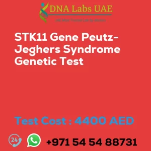 STK11 Gene Peutz-Jeghers Syndrome Genetic Test sale cost 4400 AED