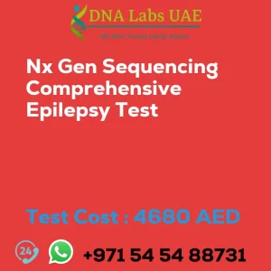 Nx Gen Sequencing Comprehensive Epilepsy Test sale cost 4680 AED