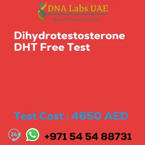 Dihydrotestosterone DHT Free Test sale cost 4650 AED