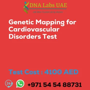 Genetic Mapping for Cardiovascular Disorders Test sale cost 4100 AED