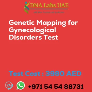 Genetic Mapping for Gynecological Disorders Test sale cost 3980 AED