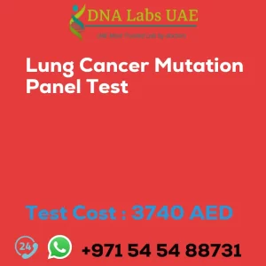 Lung Cancer Mutation Panel Test sale cost 3740 AED