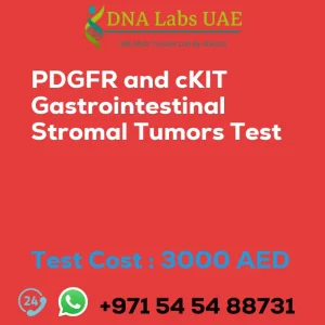 PDGFR and cKIT Gastrointestinal Stromal Tumors Test sale cost 3000 AED