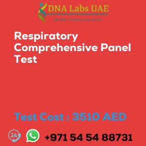 Respiratory Comprehensive Panel Test sale cost 3510 AED