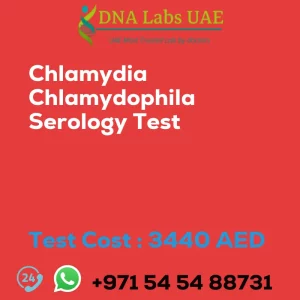 Chlamydia Chlamydophila Serology Test sale cost 3440 AED