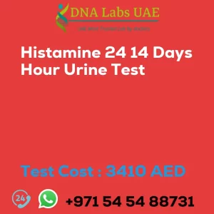 Histamine 24 14 Days Hour Urine Test sale cost 3410 AED