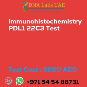 Immunohistochemistry PDL1 22C3 Test sale cost 3280 AED