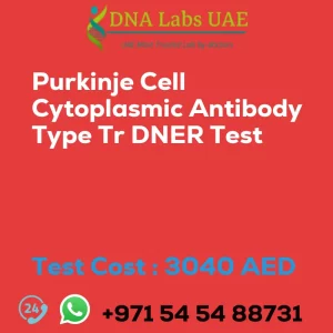 Purkinje Cell Cytoplasmic Antibody Type Tr DNER Test sale cost 3040 AED