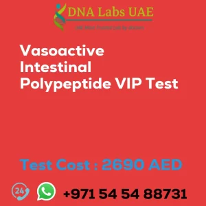 Vasoactive Intestinal Polypeptide VIP Test sale cost 2690 AED